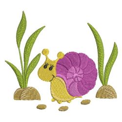 Baby Snails 04 machine embroidery designs