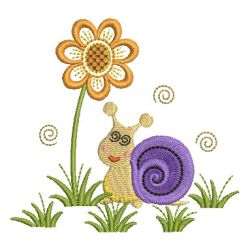 Baby Snails 05 machine embroidery designs