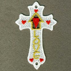 FSL Cross Ornaments 03 machine embroidery designs