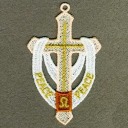 FSL Cross Ornaments 07 machine embroidery designs