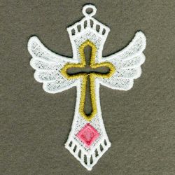 FSL Cross Ornaments 10 machine embroidery designs