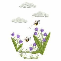 Bees machine embroidery designs