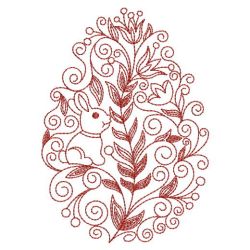 Redwork Easter Eggs(Md) machine embroidery designs
