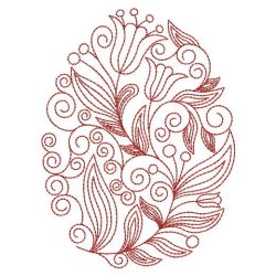Redwork Easter Eggs 04(Md) machine embroidery designs