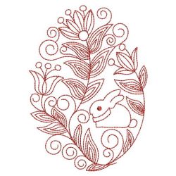 Redwork Easter Eggs 10(Md) machine embroidery designs