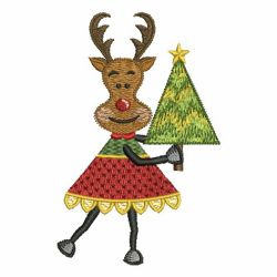Christmas Reindeer 05 machine embroidery designs