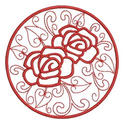 Redwork Roses 3 06(Sm)