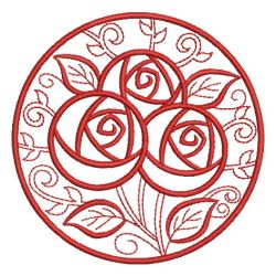 Redwork Roses 3 07(Sm)