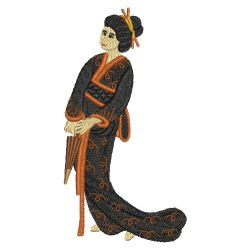 Geisha 10 machine embroidery designs