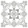 Blackwork Quilt Blocks(Lg)