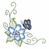 Butterfly Florals 06