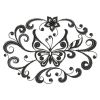 Blackwork Curly Butterfly 2 08(Sm)