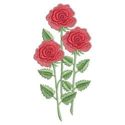 Red Roses 03(Lg) machine embroidery designs