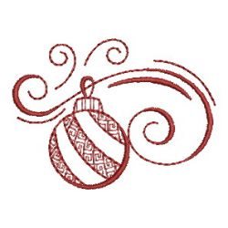 Redwork Christmas Bells 01 machine embroidery designs