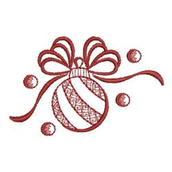 Redwork Christmas Bells 07 machine embroidery designs