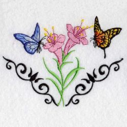 Oriental Flutterby 01(Lg) machine embroidery designs