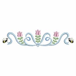 Heirloom Ribbon Borders 03(Md) machine embroidery designs