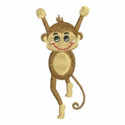 Playful Monkeys 02 machine embroidery designs