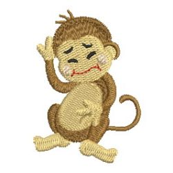 Playful Monkeys 10 machine embroidery designs