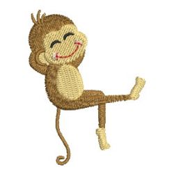 Playful Monkeys 12 machine embroidery designs