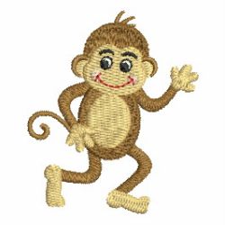 Playful Monkeys 24 machine embroidery designs