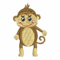 Playful Monkeys 25 machine embroidery designs