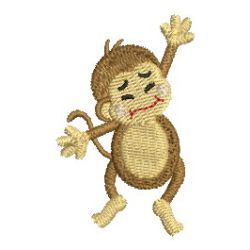 Playful Monkeys 26 machine embroidery designs