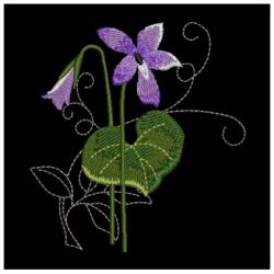 Flowers And Fairies 07 machine embroidery designs