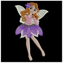 Flowers And Fairies 08 machine embroidery designs
