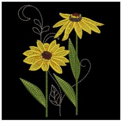 Flowers And Fairies 09 machine embroidery designs