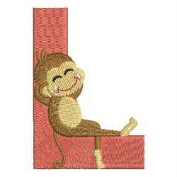 Monkey Alphabets Uppercase 12