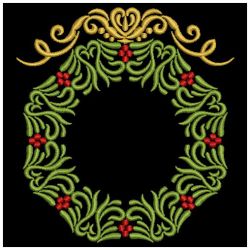 Satin Christmas Ornaments(Lg) machine embroidery designs