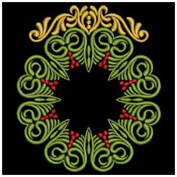 Satin Christmas Ornaments 02(Sm) machine embroidery designs