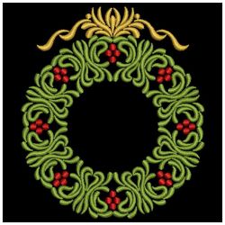 Satin Christmas Ornaments 11(Sm) machine embroidery designs