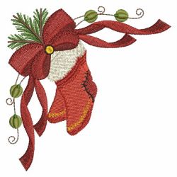 Christmas Bows 07 machine embroidery designs