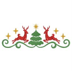 Christmas Reindeer Borders 02(Lg)