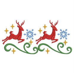 Christmas Reindeer Borders 05(Lg)