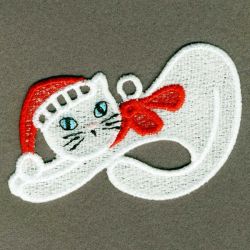 FSL Christmas Cats 06 machine embroidery designs