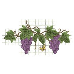 Grapes 08 machine embroidery designs