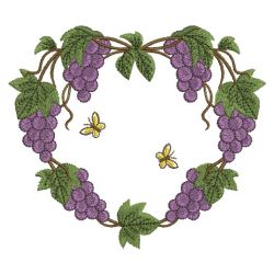 Grapes 13 machine embroidery designs