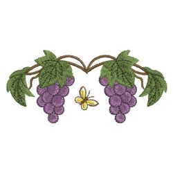 Grapes 15 machine embroidery designs