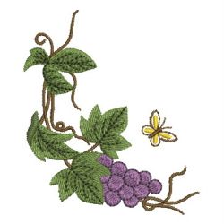 Grapes 17 machine embroidery designs