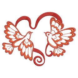 Love Birds 02(Lg) machine embroidery designs