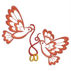 Love Birds 10(Sm) machine embroidery designs