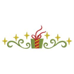 Christmas Gift Borders(Lg) machine embroidery designs