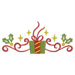 Christmas Gift Borders 05(Md) machine embroidery designs