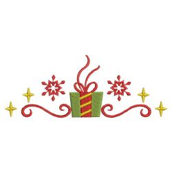 Christmas Gift Borders 07(Sm) machine embroidery designs