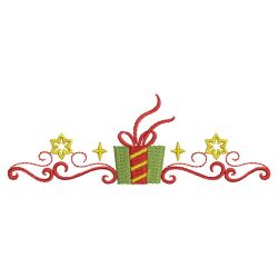Christmas Gift Borders 10(Md) machine embroidery designs