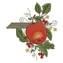 Fruits Corners And Borders 02 machine embroidery designs