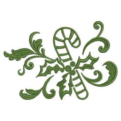 Swirly Christmas 01(Lg) machine embroidery designs